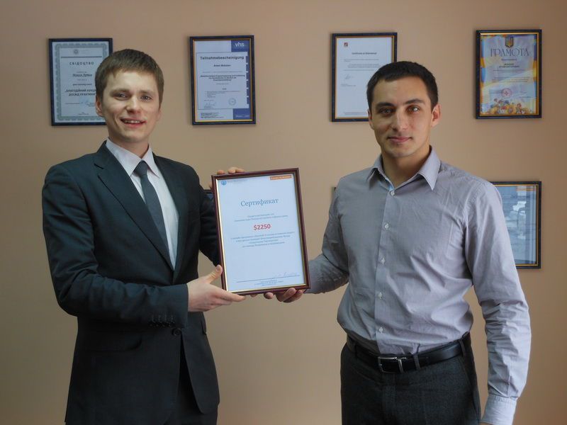 “Isaac Pintosevich Systems” donated a certificate for 2250 US dollars to the Fund.